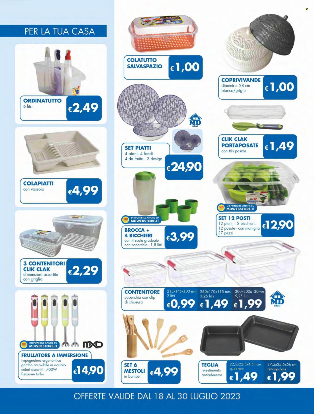 Volantino MD Discount - 18/7/2023 - 30/7/2023. Pagina 21