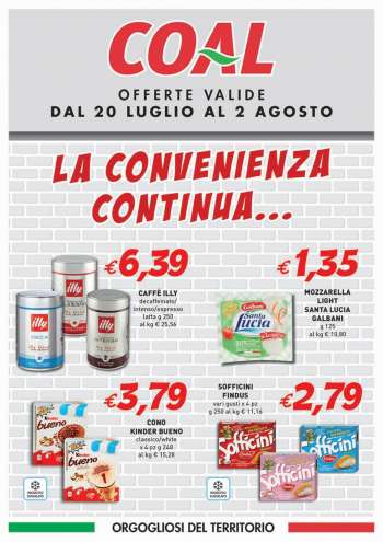 Volantino COAL - 20/7/2023 - 2/8/2023.