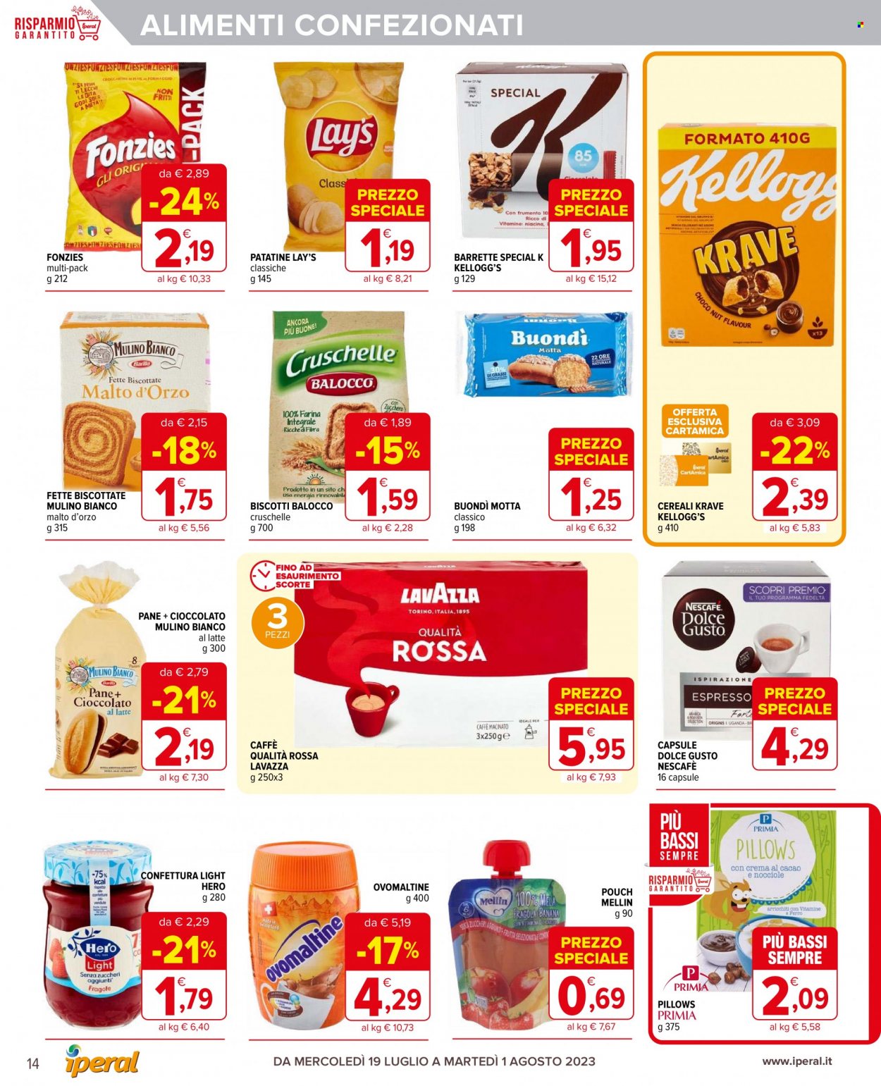 Volantino Iperal - 19/7/2023 - 1/8/2023. Pagina 14