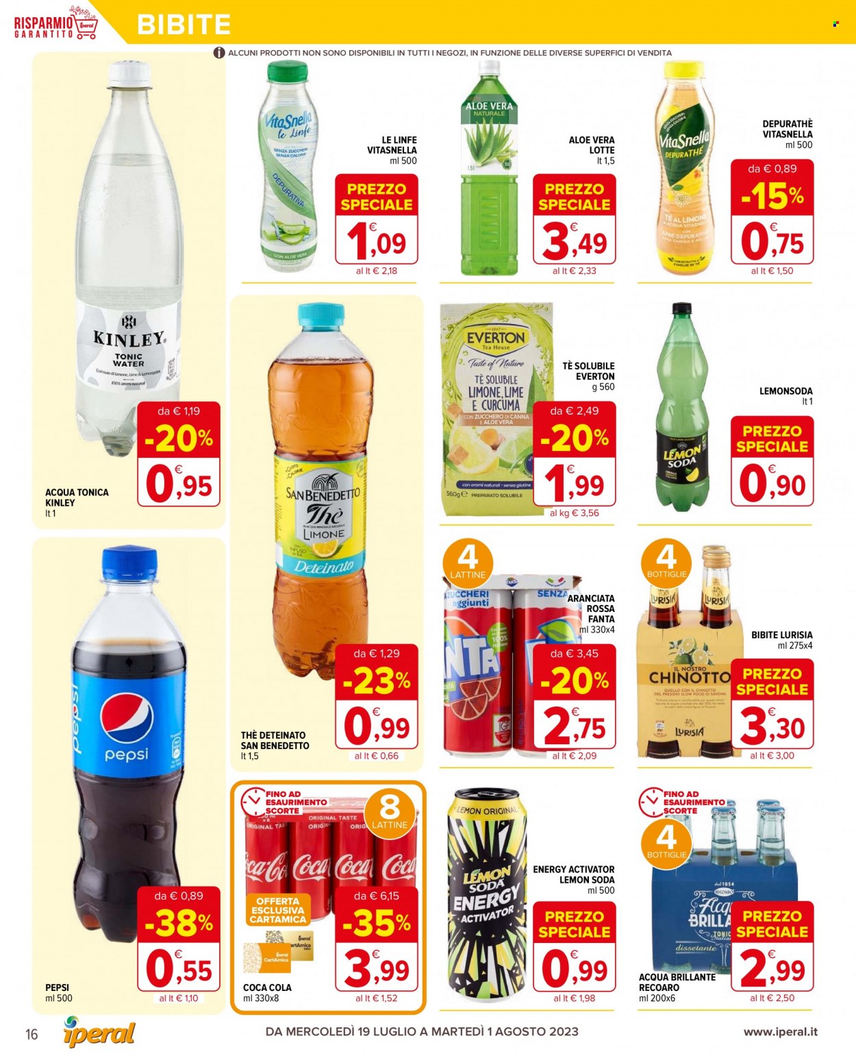 Volantino Iperal - 19/7/2023 - 1/8/2023. Pagina 16