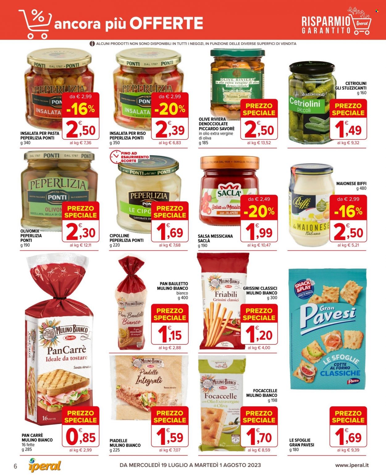 Volantino Iperal - 19/7/2023 - 1/8/2023. Pagina 6