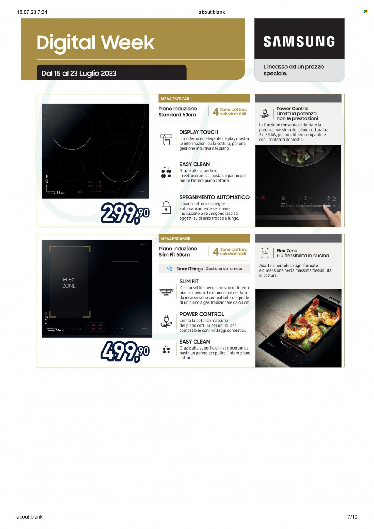 Volantino Unieuro - 15/7/2023 - 23/7/2023. Pagina 7