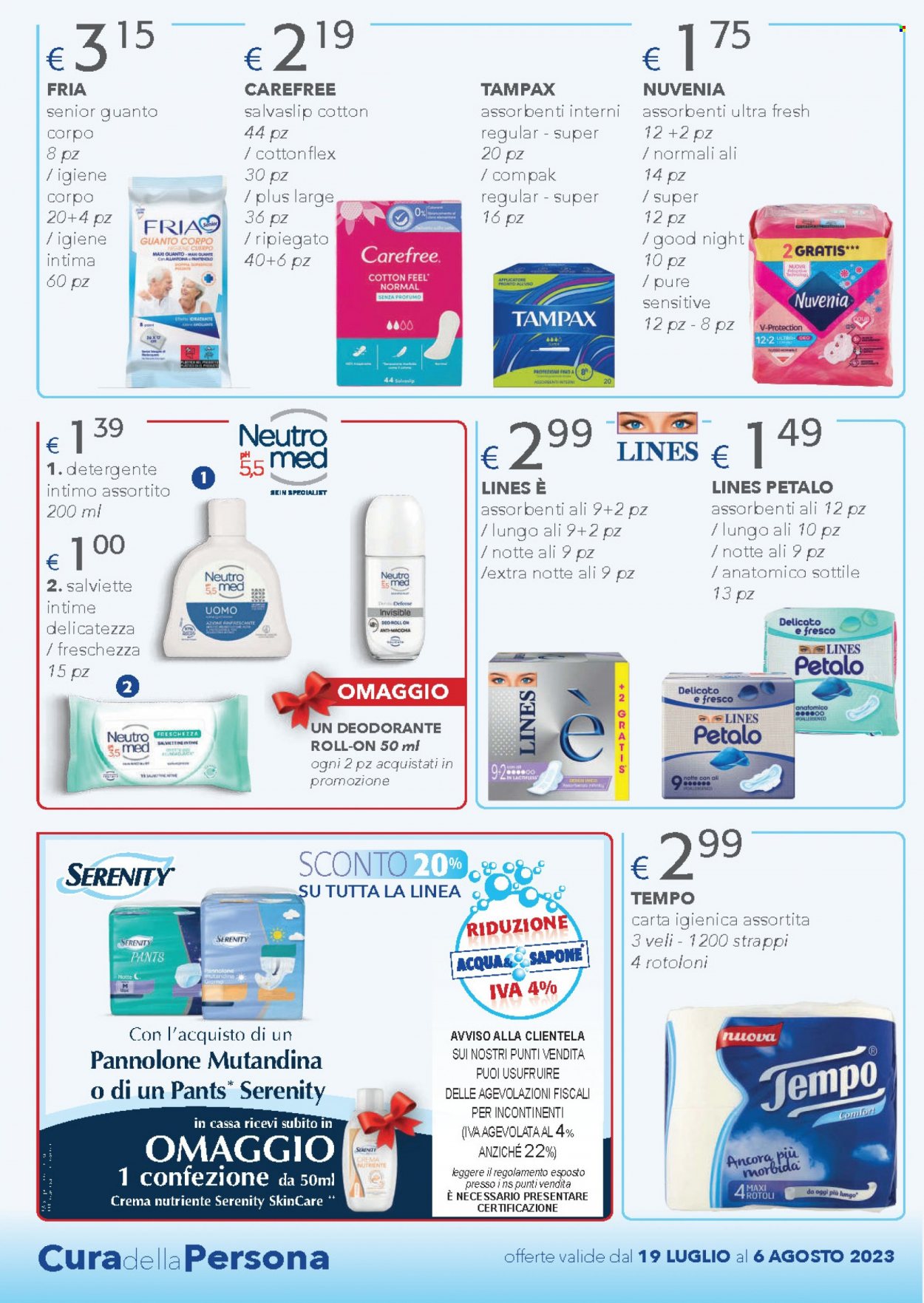 Volantino Acqua & Sapone - 19/7/2023 - 6/8/2023. Pagina 14