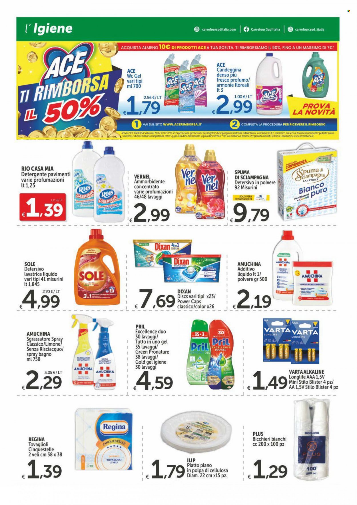 Volantino Carrefour - 20/7/2023 - 29/7/2023. Pagina 21