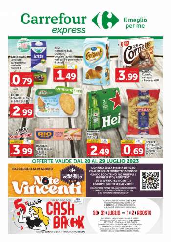 Volantino Carrefour - 20/7/2023 - 29/7/2023.