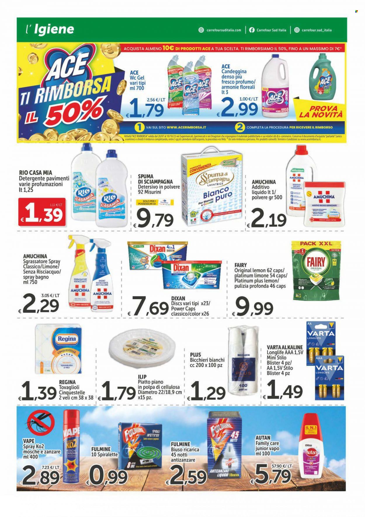 Volantino Carrefour - 20/7/2023 - 29/7/2023. Pagina 21