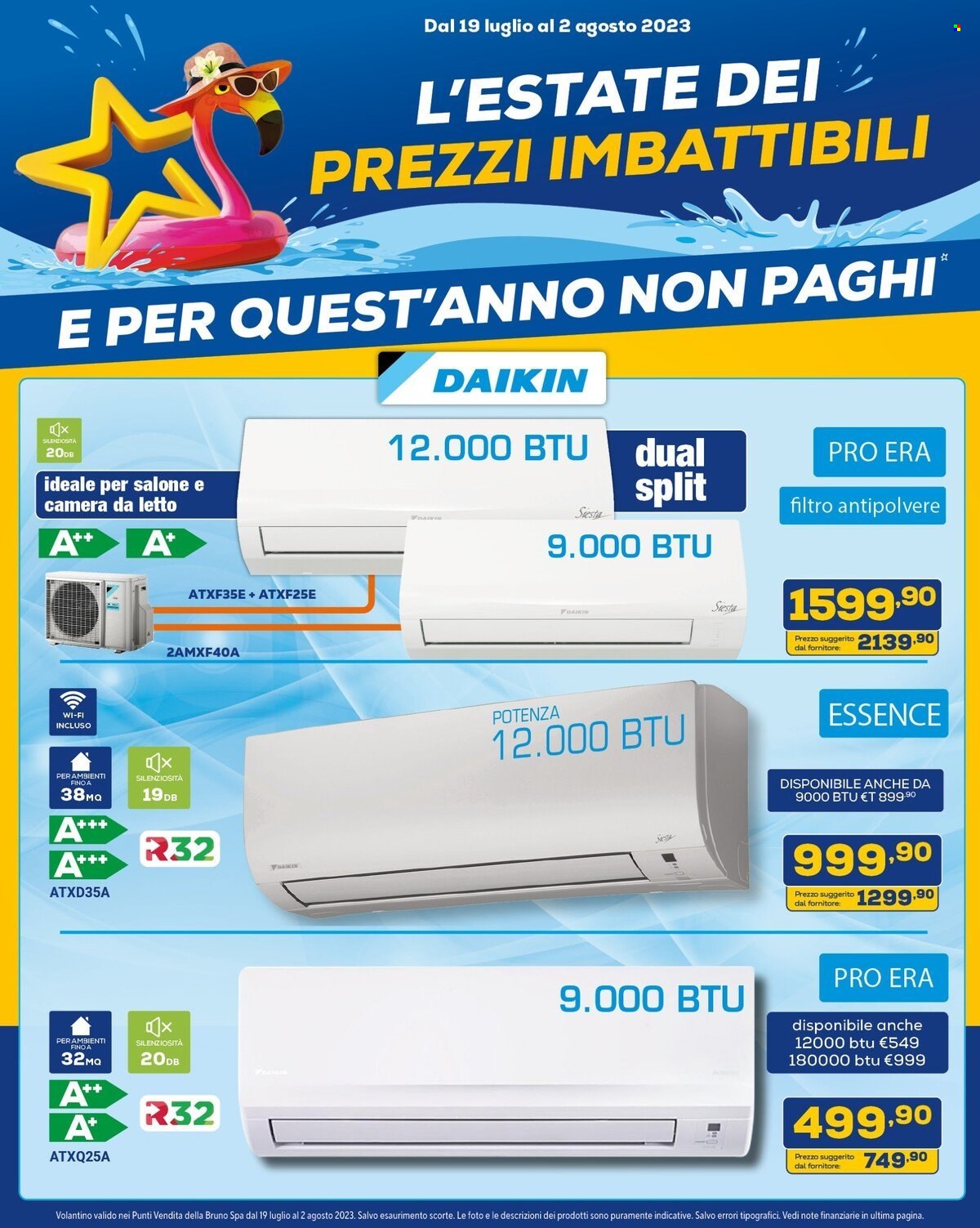 Volantino Euronics - 19/7/2023 - 2/8/2023. Pagina 2
