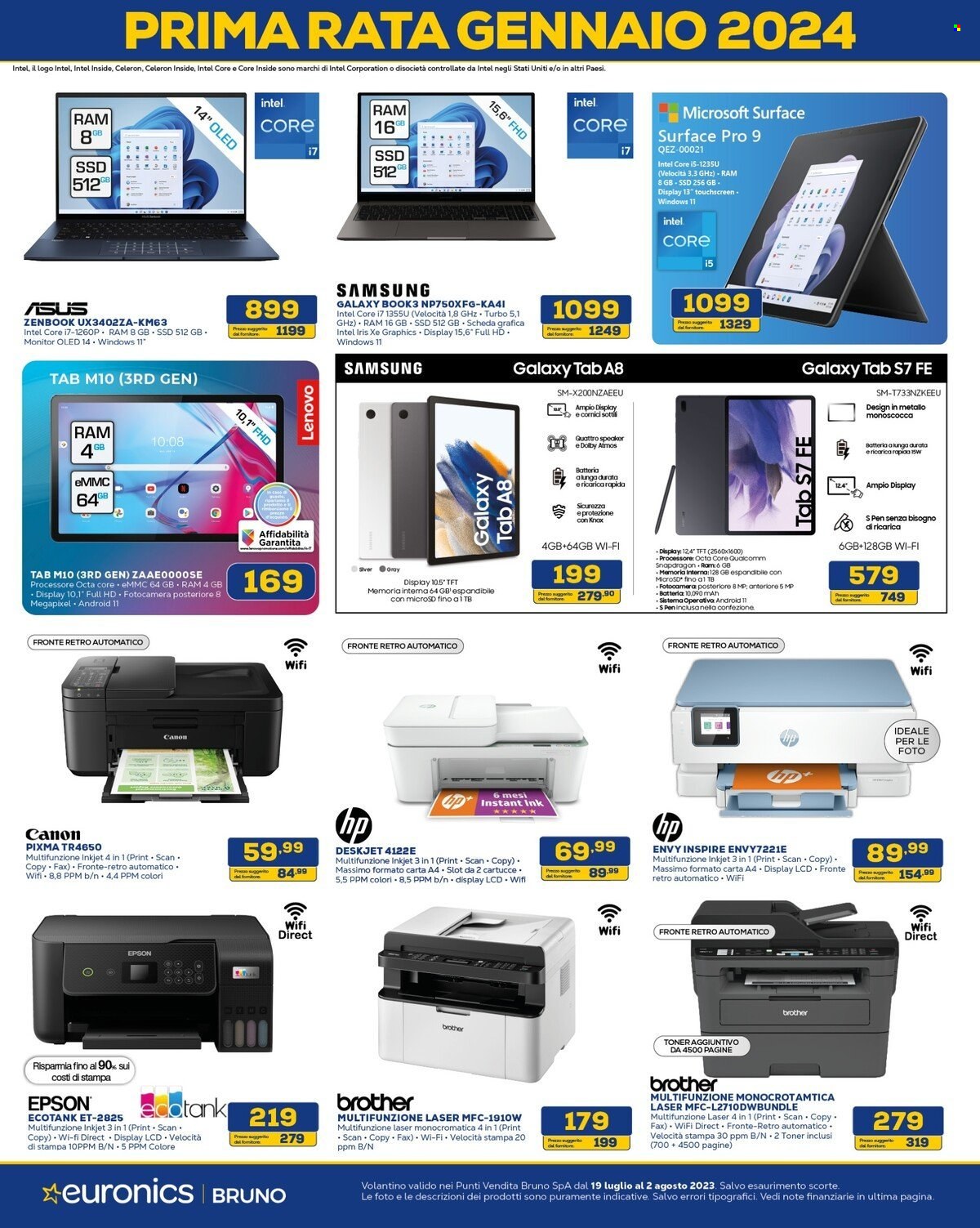 Volantino Euronics - 19/7/2023 - 2/8/2023. Pagina 14
