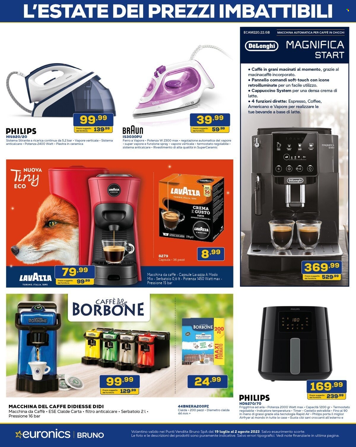 Volantino Euronics - 19/7/2023 - 2/8/2023. Pagina 33