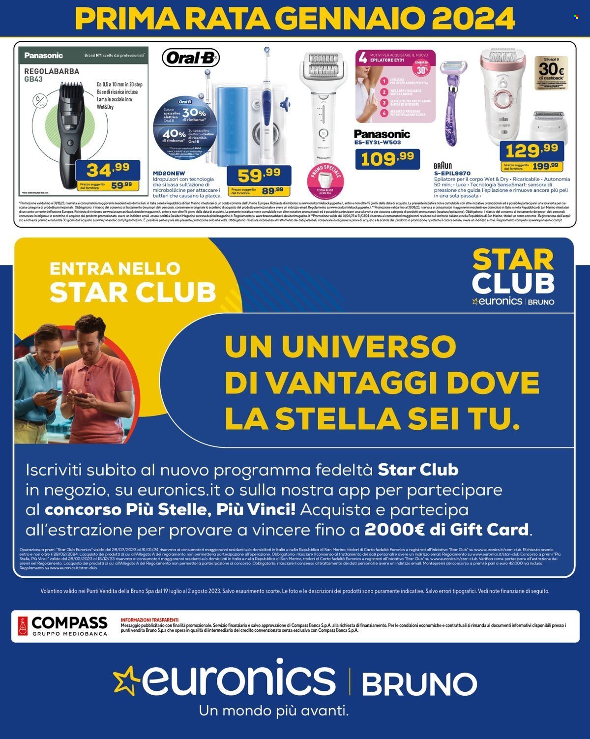 Volantino Euronics - 19/7/2023 - 2/8/2023. Pagina 35