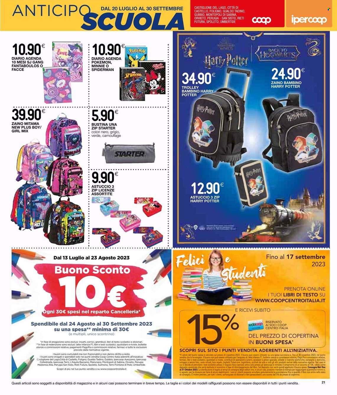 Volantino Coop - 20/7/2023 - 2/8/2023. Pagina 23