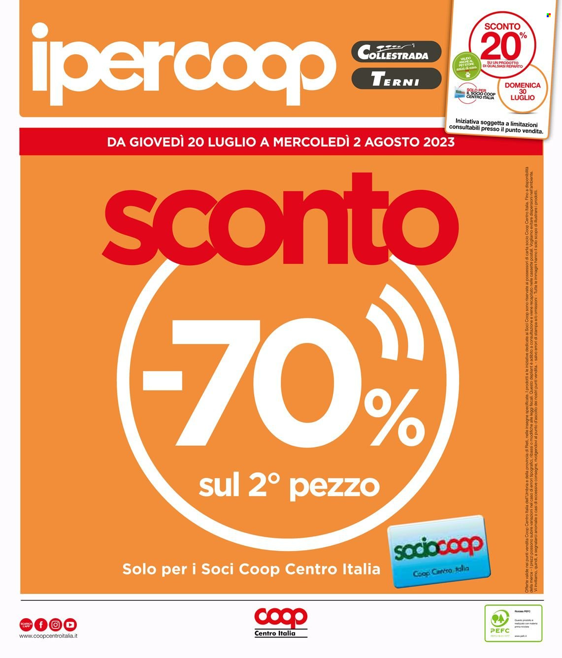 Leták Coop - 20.7.2023 - 2.8.2023. Strana 26