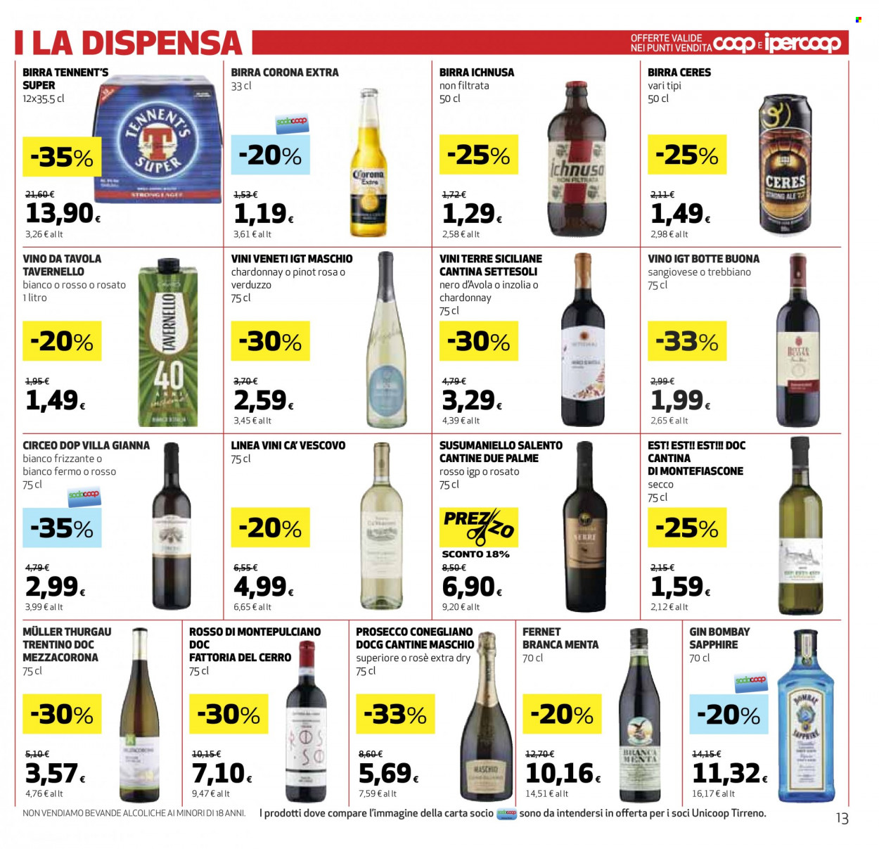 Volantino Coop - 20/7/2023 - 2/8/2023. Pagina 13