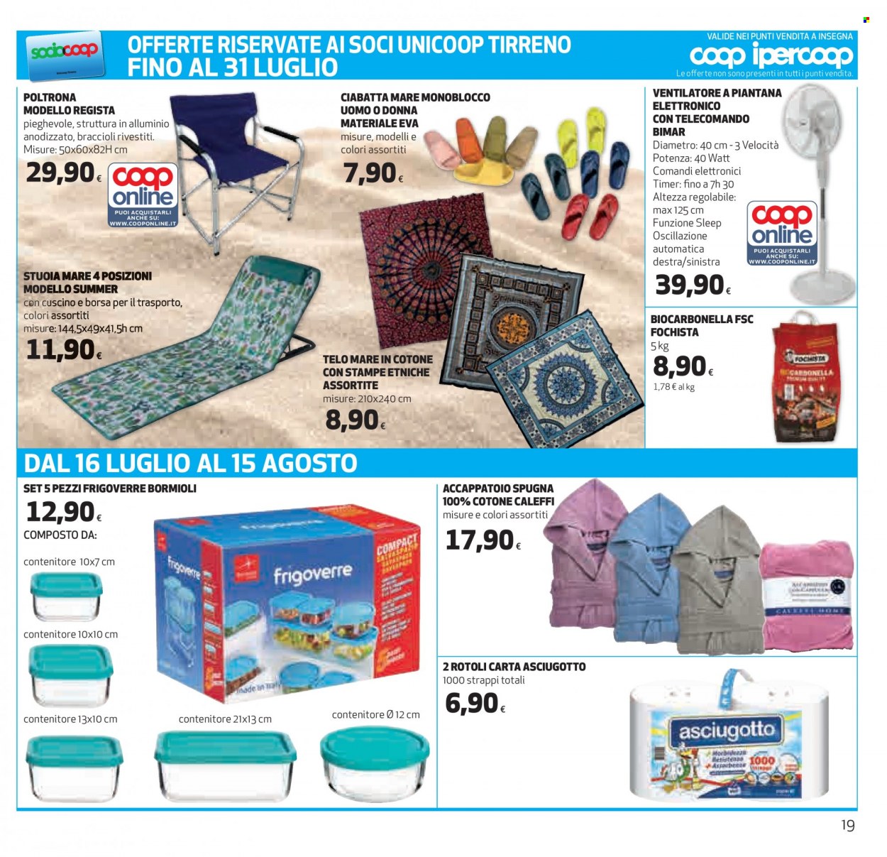 Volantino Coop - 20/7/2023 - 2/8/2023. Pagina 19