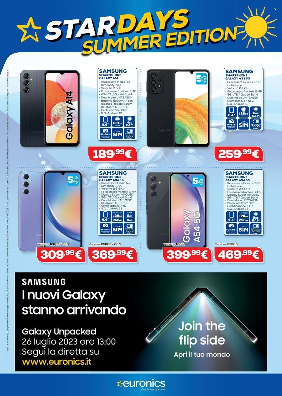 Volantino Euronics - 20/7/2023 - 2/8/2023. Pagina 8
