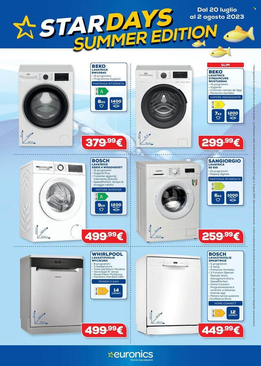 Volantino Euronics - 20/7/2023 - 2/8/2023. Pagina 14