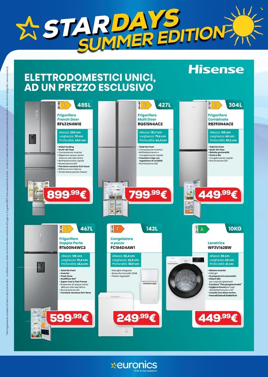 Volantino Euronics - 20/7/2023 - 2/8/2023. Pagina 17