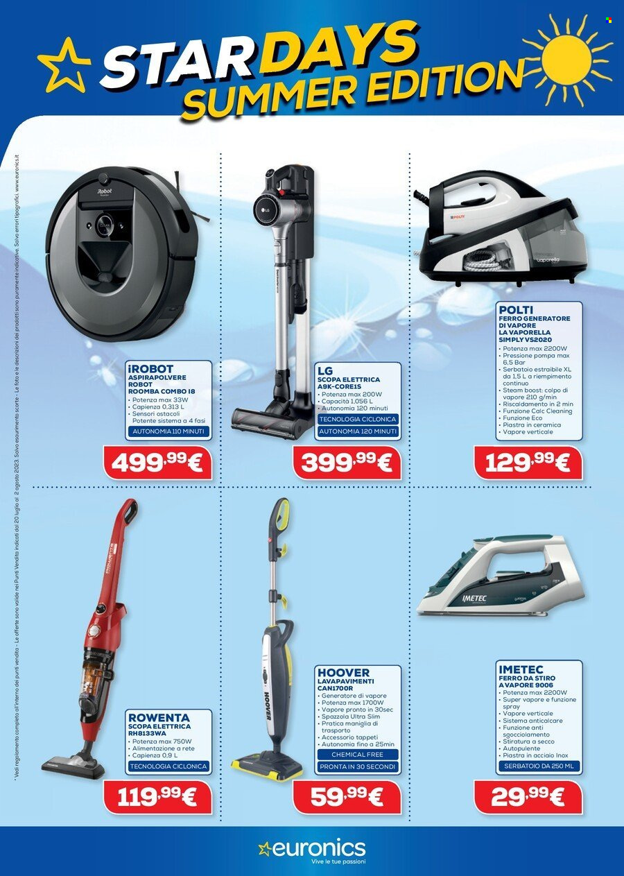Volantino Euronics - 20/7/2023 - 2/8/2023. Pagina 24