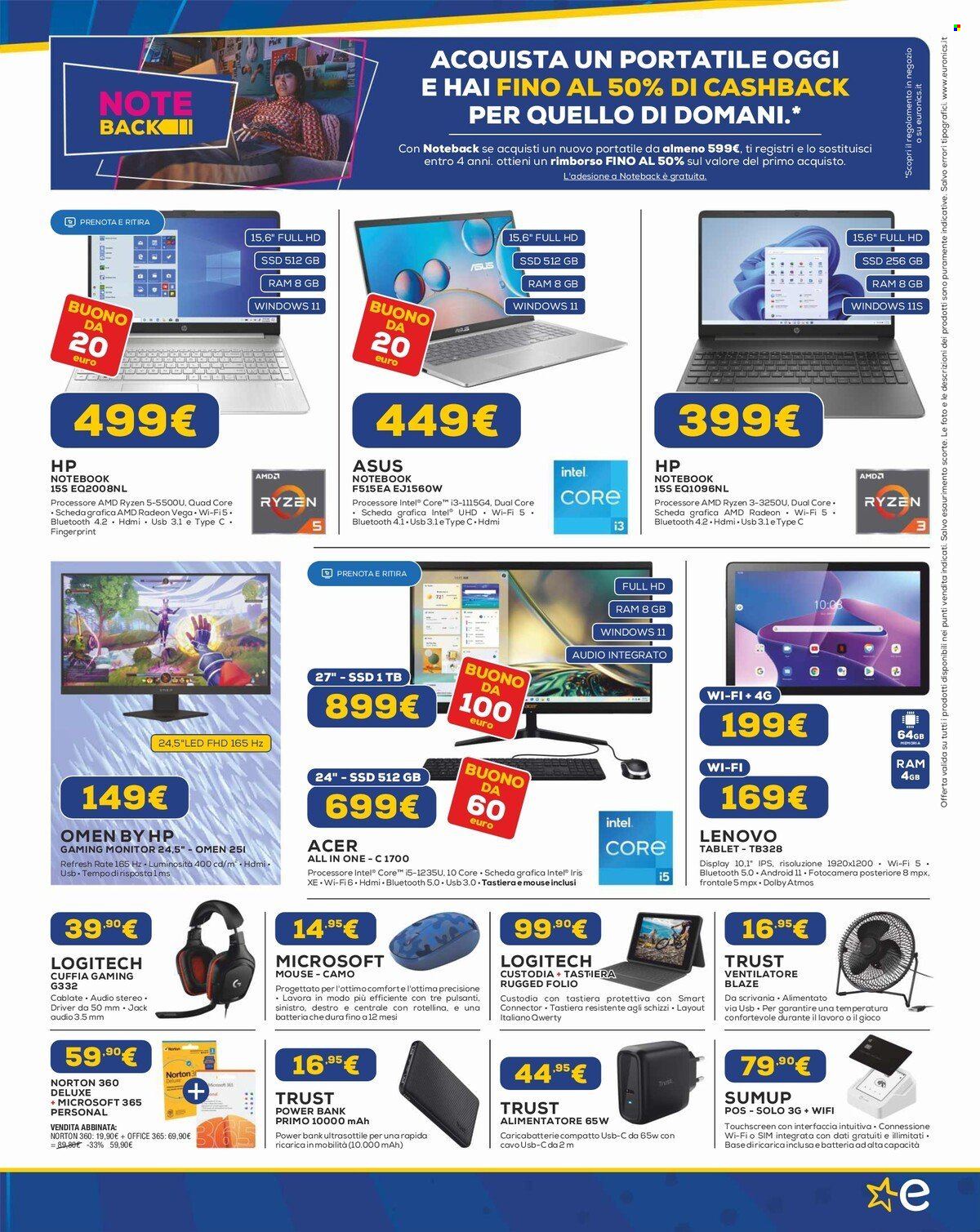 Volantino Euronics - 20/7/2023 - 2/8/2023. Pagina 16