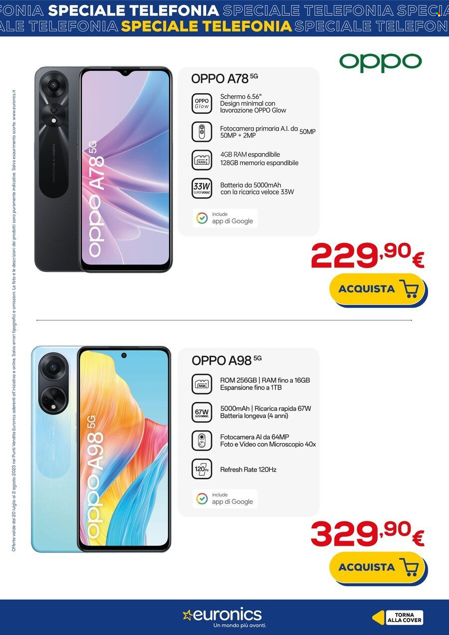 Volantino Euronics - 20/7/2023 - 2/8/2023. Pagina 11