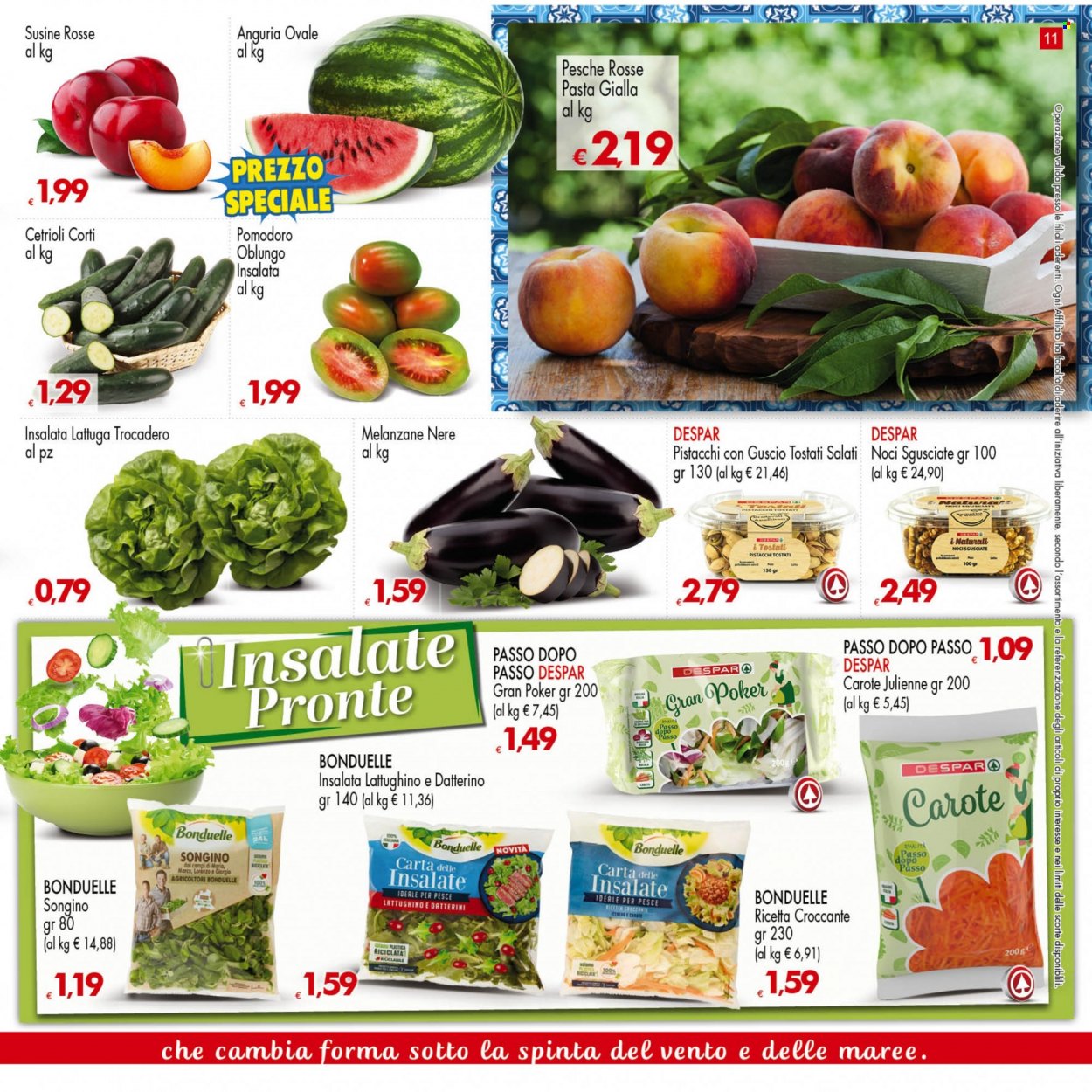 Volantino Eurospar - 20/7/2023 - 2/8/2023. Pagina 11