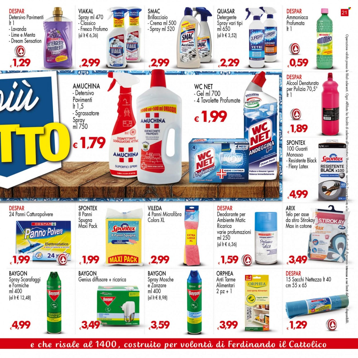 Volantino Eurospar - 20/7/2023 - 2/8/2023. Pagina 21