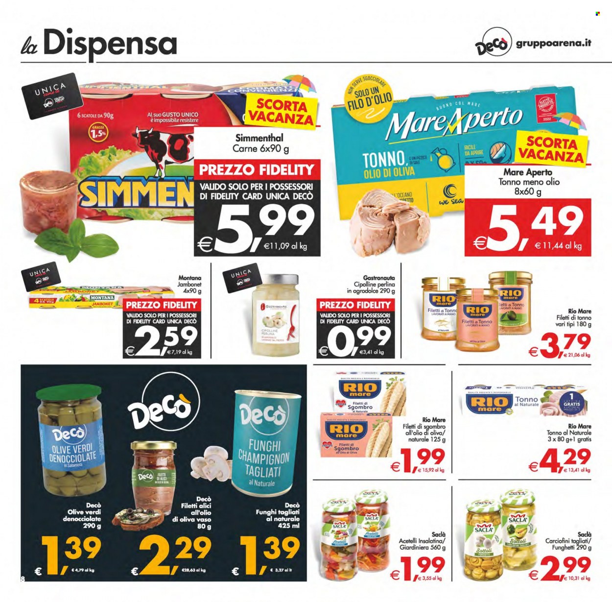 Volantino Deco - 21/7/2023 - 31/7/2023. Pagina 8
