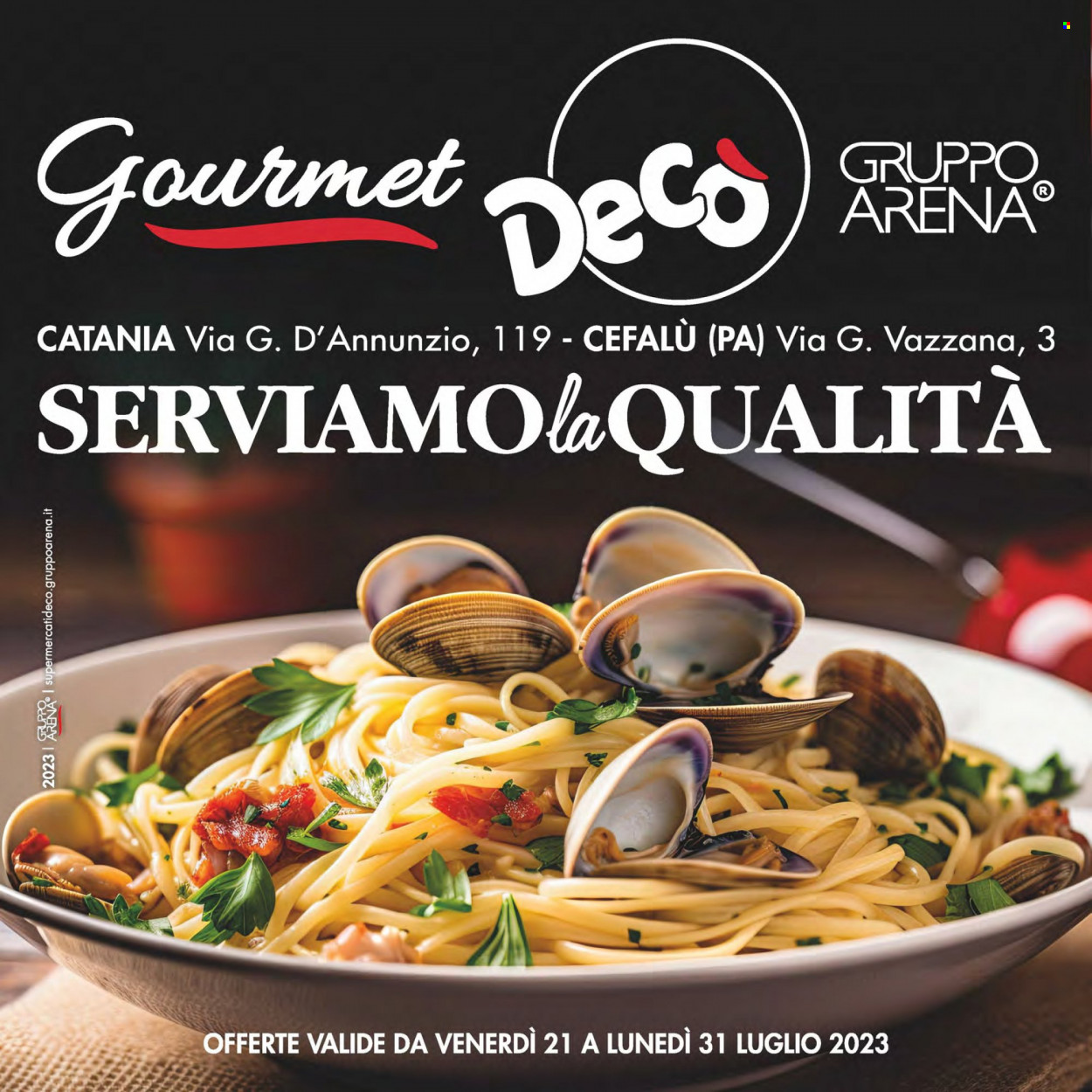 Volantino Deco - 21/7/2023 - 31/7/2023. Pagina 1