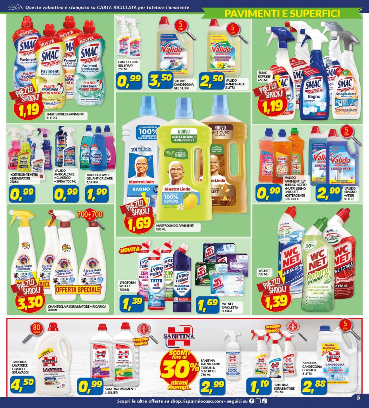 Volantino Risparmio Casa - 22/7/2023 - 5/8/2023. Pagina 5