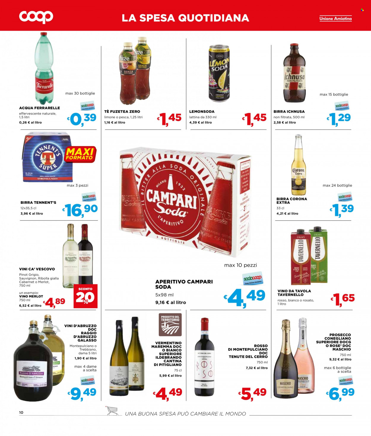 Volantino Coop - 20/7/2023 - 2/8/2023. Pagina 10