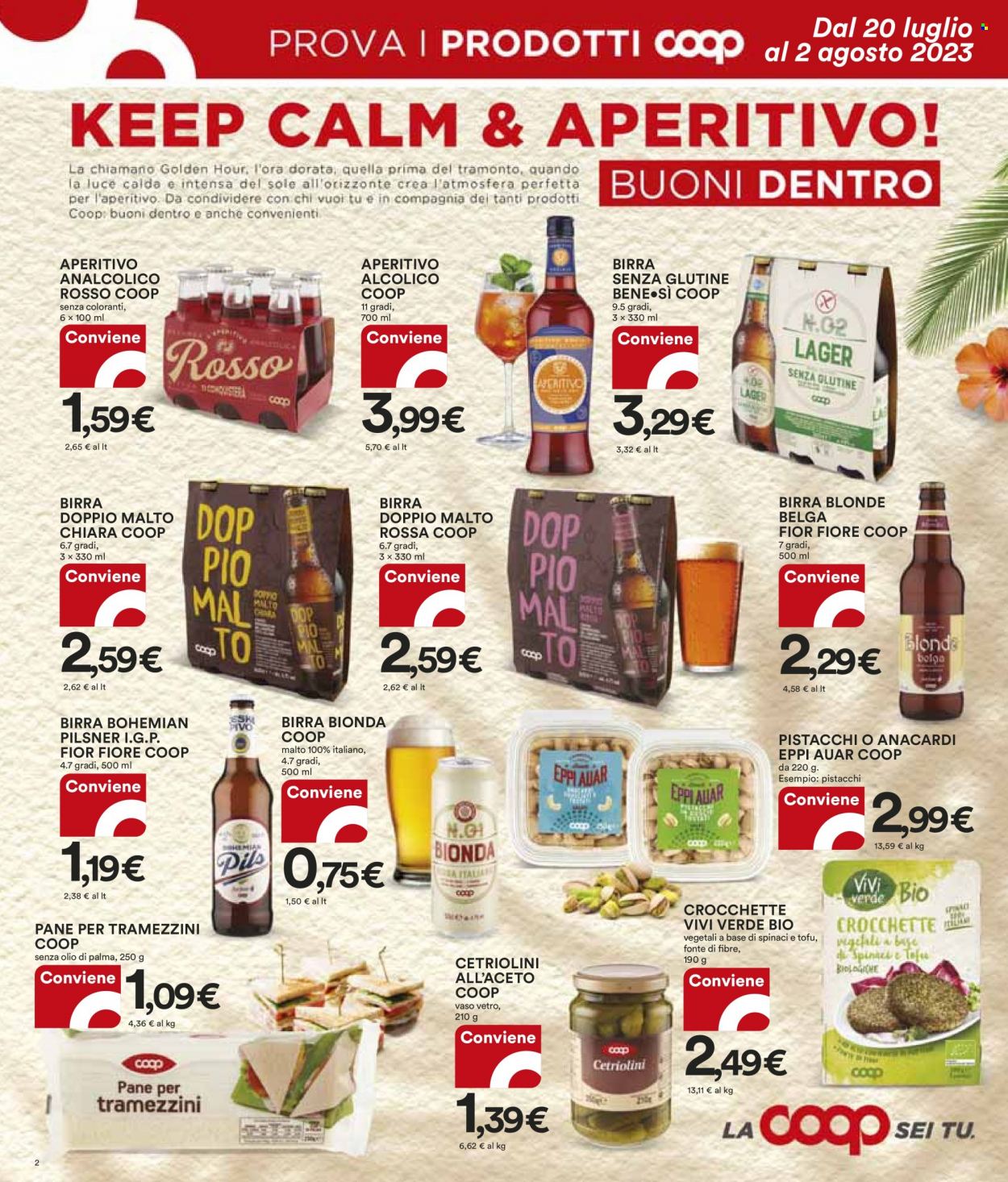 Volantino Coop - 20/7/2023 - 2/8/2023. Pagina 2