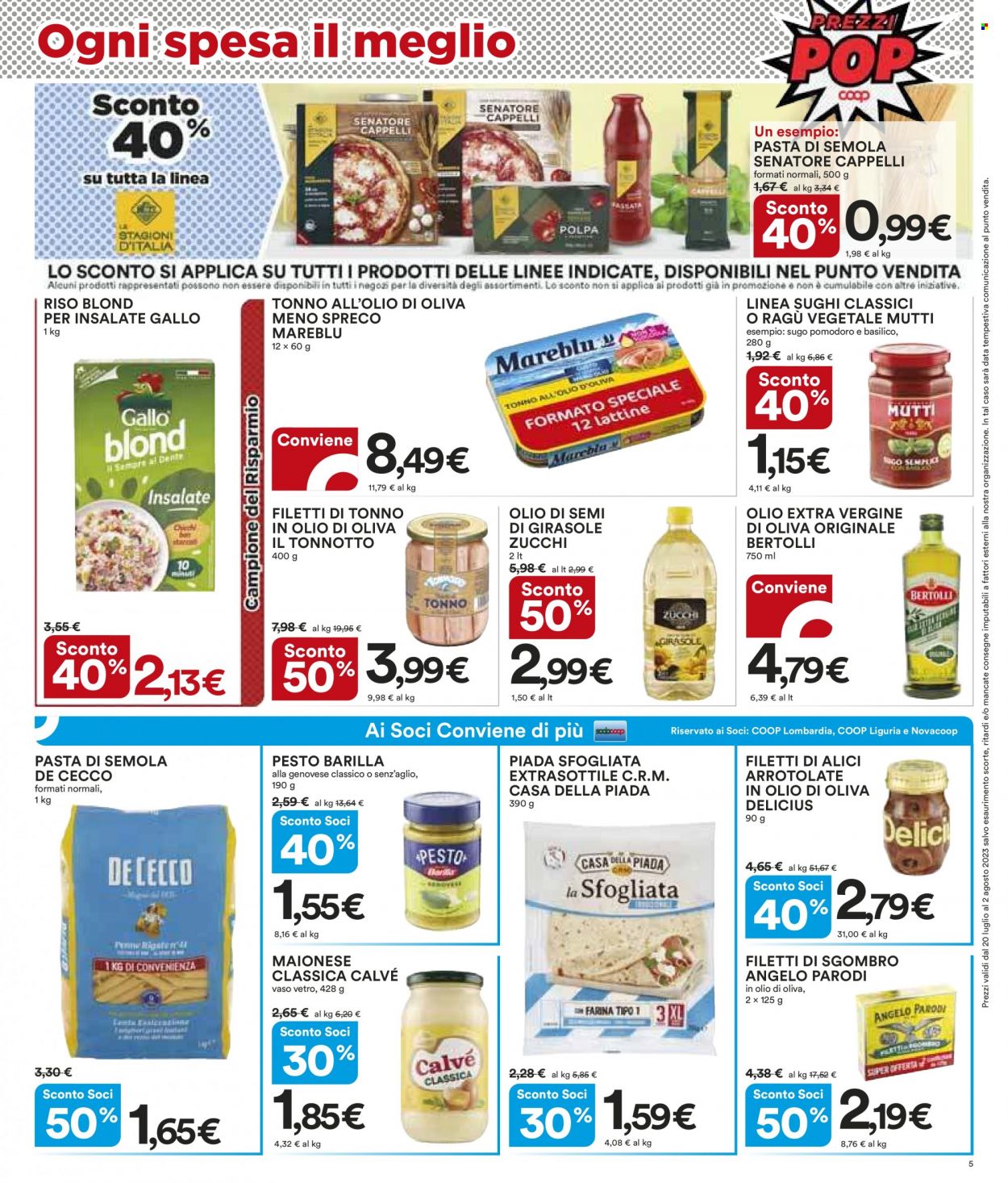 Volantino Coop - 20/7/2023 - 2/8/2023. Pagina 5