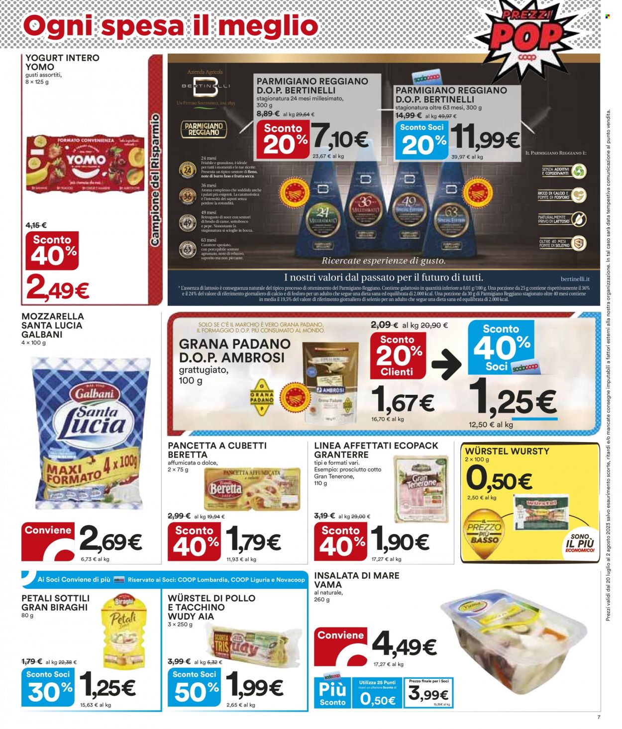 Volantino Coop - 20/7/2023 - 2/8/2023. Pagina 7