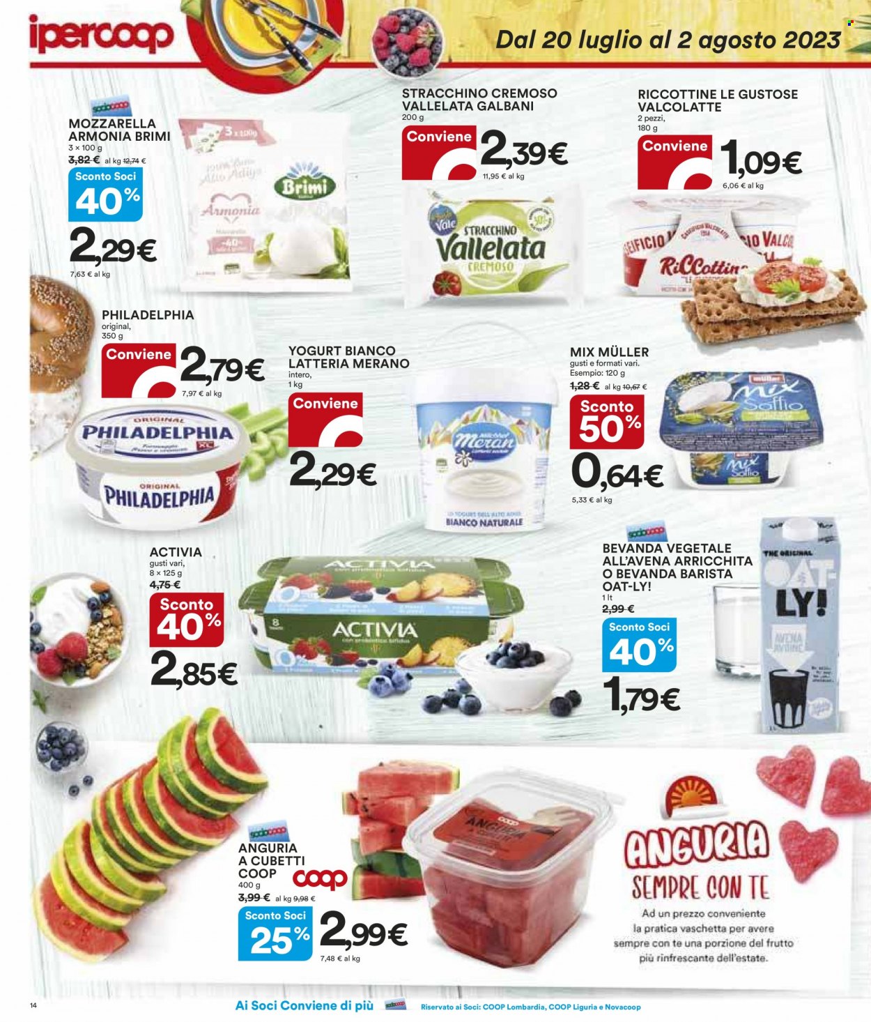 Volantino Coop - 20/7/2023 - 2/8/2023. Pagina 14