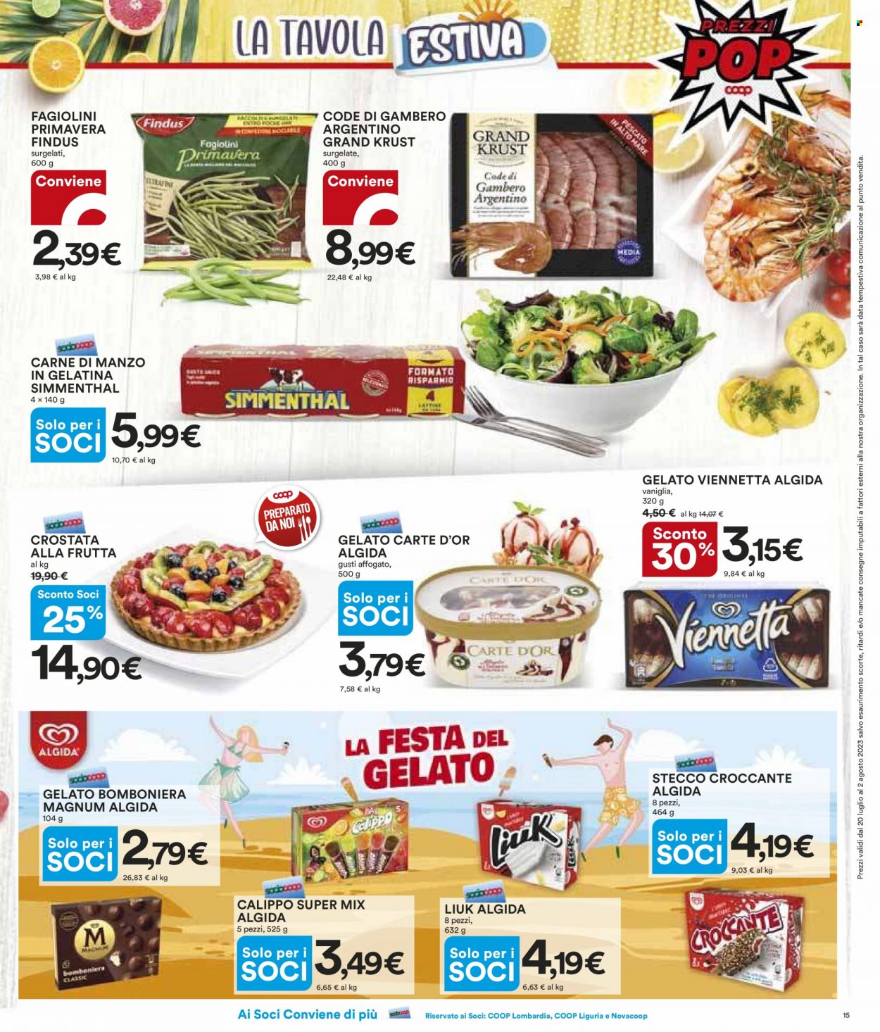 Volantino Coop - 20/7/2023 - 2/8/2023. Pagina 15