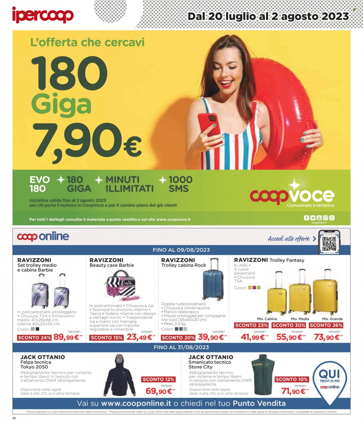 Volantino Coop - 20/7/2023 - 2/8/2023. Pagina 22