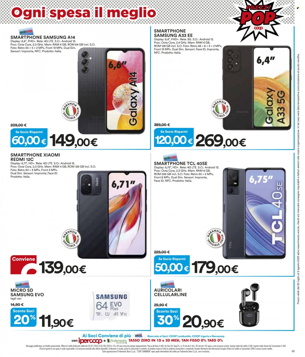 Volantino Coop - 20/7/2023 - 2/8/2023. Pagina 23