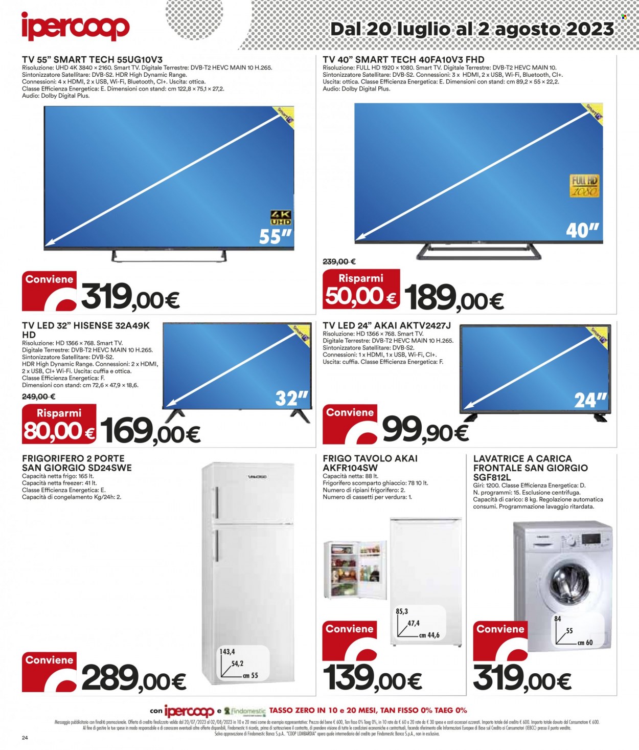 Volantino Coop - 20/7/2023 - 2/8/2023. Pagina 24