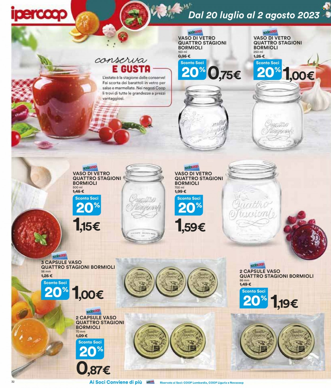 Volantino Coop - 20/7/2023 - 2/8/2023. Pagina 32
