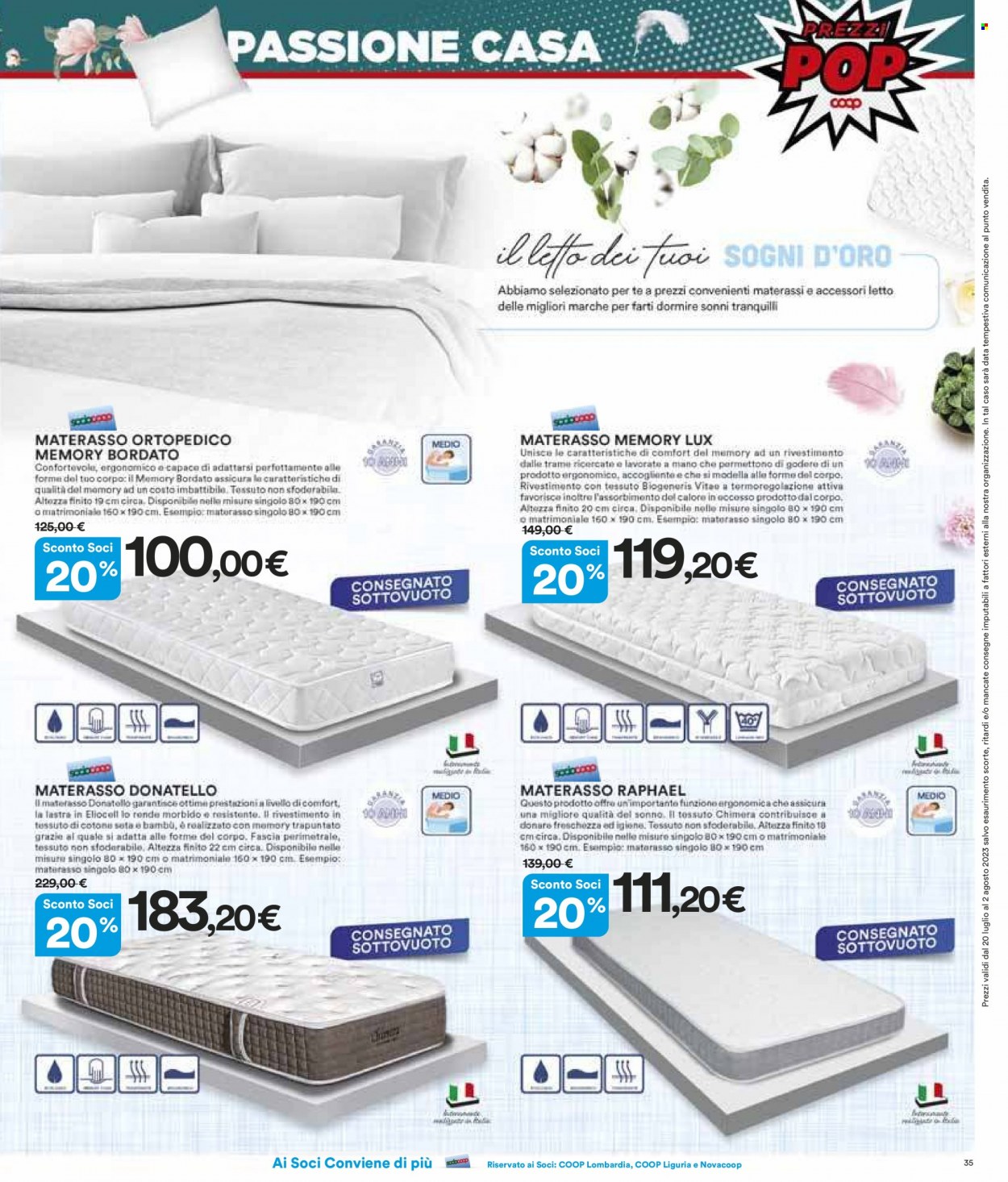 Volantino Coop - 20/7/2023 - 2/8/2023. Pagina 35