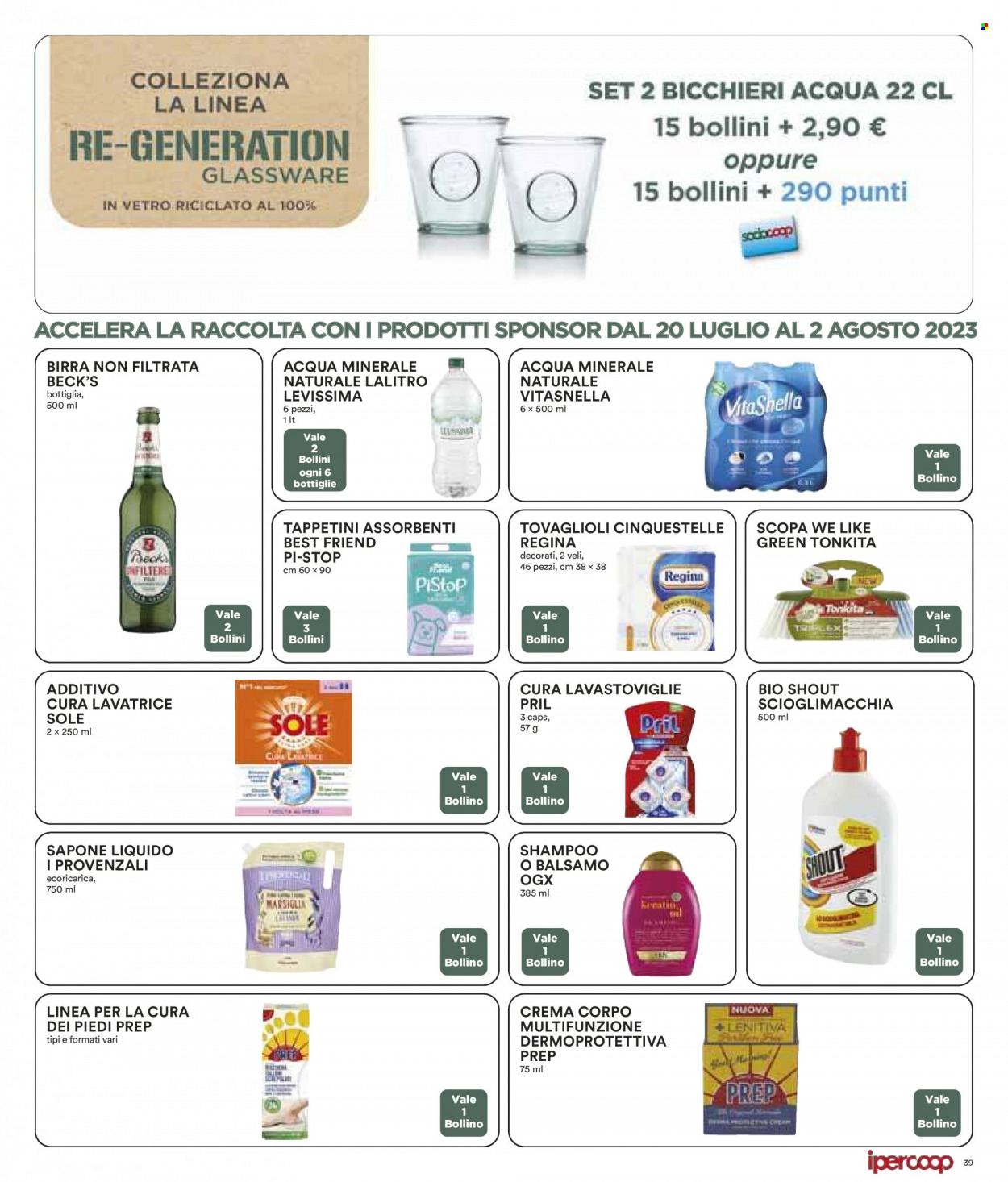 Volantino Coop - 20/7/2023 - 2/8/2023. Pagina 39