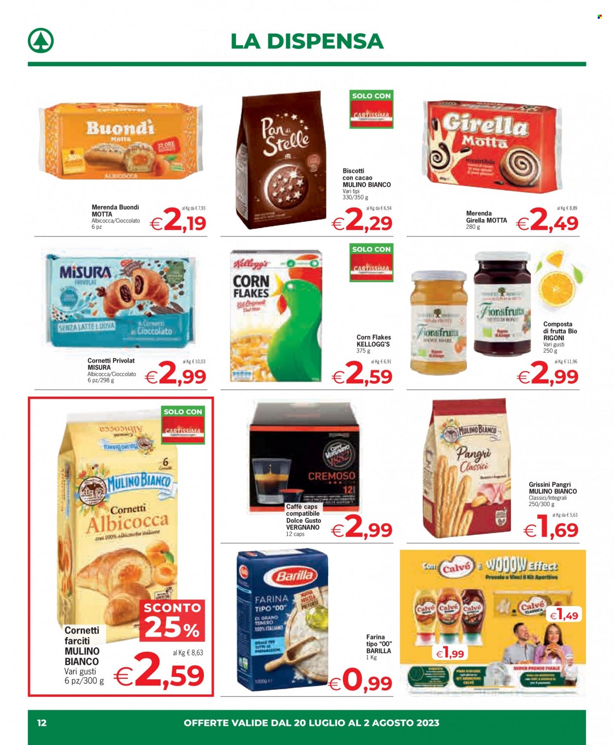 Volantino Eurospar - 20/7/2023 - 2/8/2023. Pagina 12