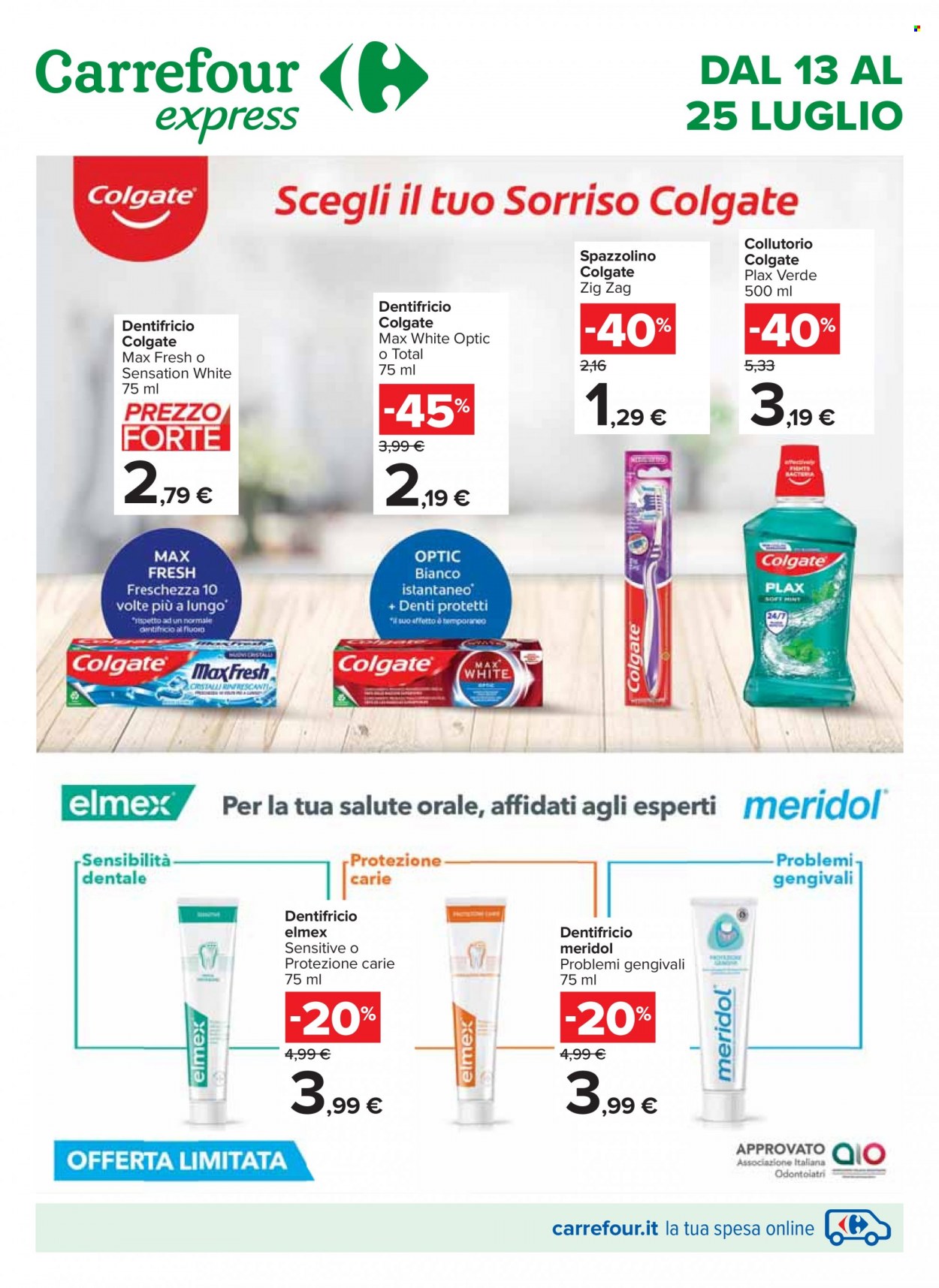Leták Carrefour - 13.7.2023 - 25.7.2023. Strana 1