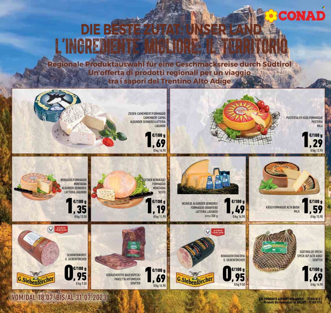Volantino Conad - 18/7/2023 - 31/7/2023. Pagina 2