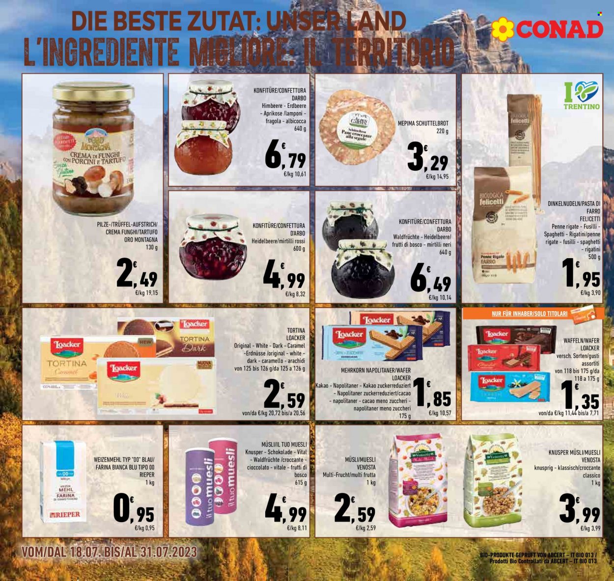 Volantino Conad - 18/7/2023 - 31/7/2023. Pagina 4