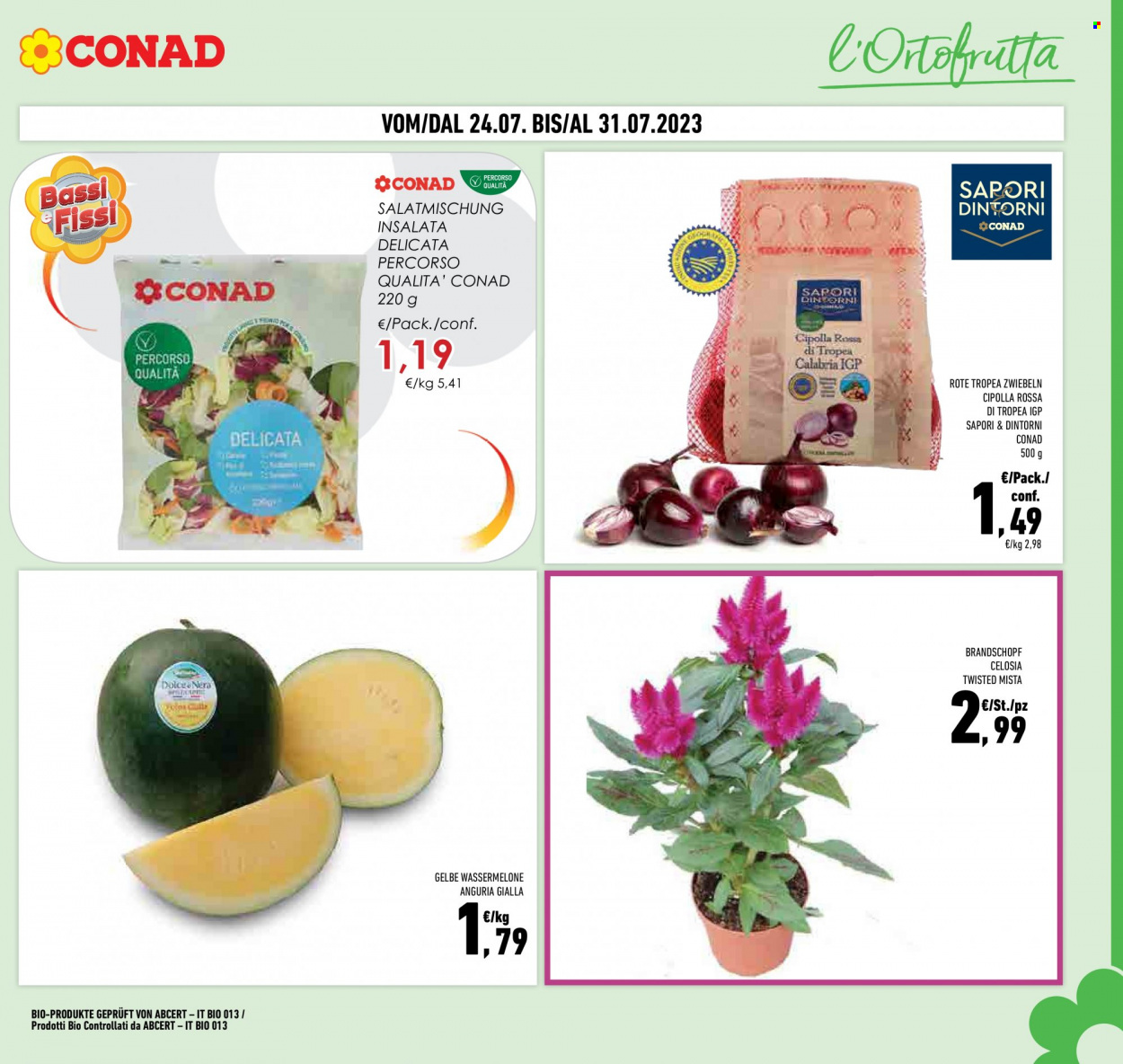 Volantino Conad - 18/7/2023 - 31/7/2023. Pagina 7