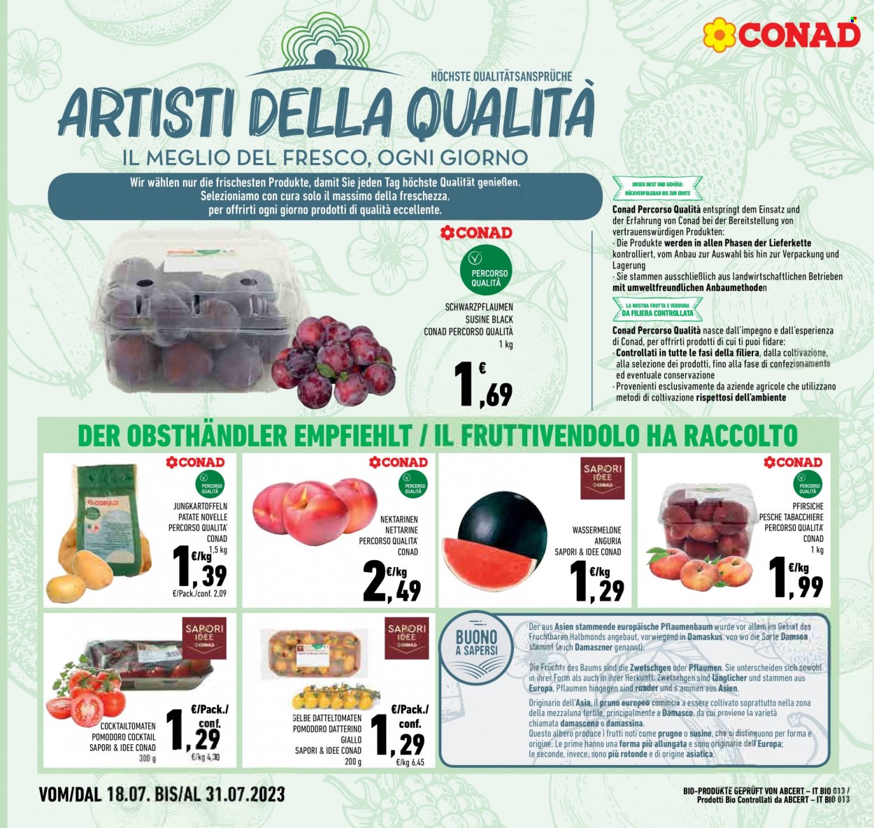 Volantino Conad - 18/7/2023 - 31/7/2023. Pagina 8