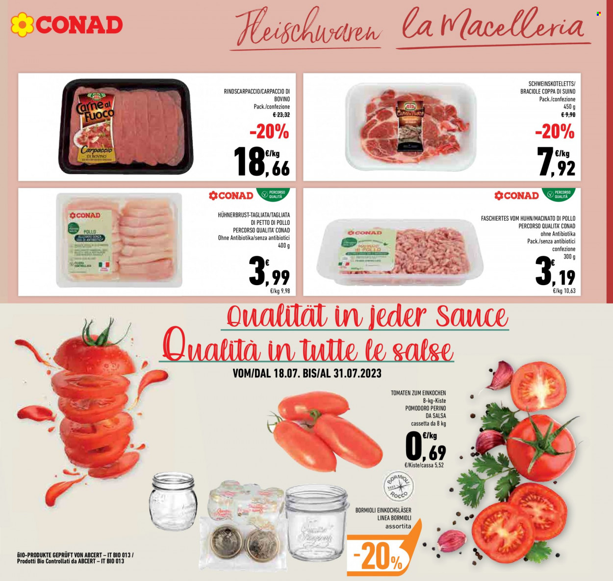 Volantino Conad - 18/7/2023 - 31/7/2023. Pagina 9