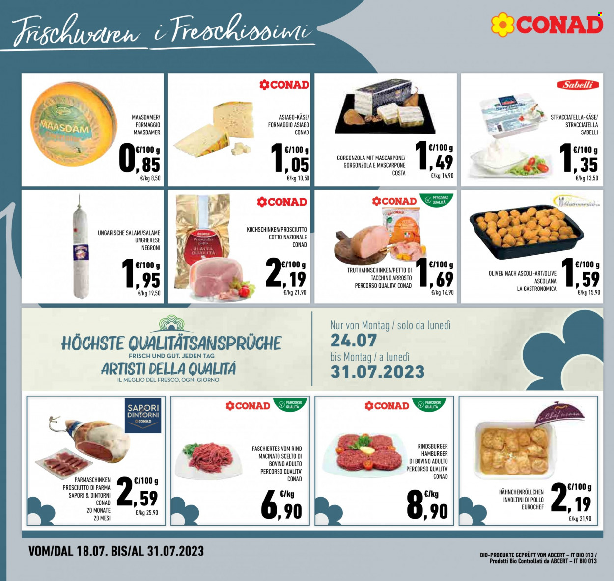 Volantino Conad - 18/7/2023 - 31/7/2023. Pagina 10