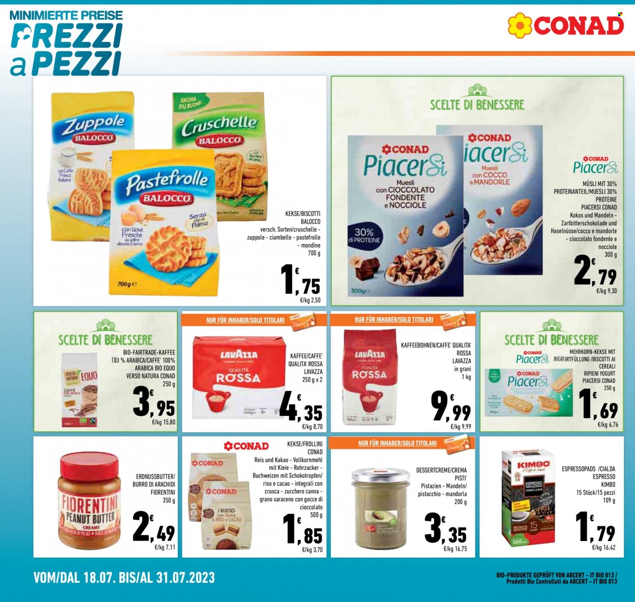 Volantino Conad - 18/7/2023 - 31/7/2023. Pagina 20